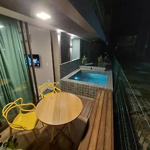  Apartamento Sunny Hall Piscina Privativa Brasil