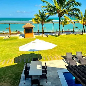  Casa de Férias Casa A Beira Mar, Pe Na Areia, Tipo Bangalo, Piscina Privativa, Muro Alto, Pe Brasil
